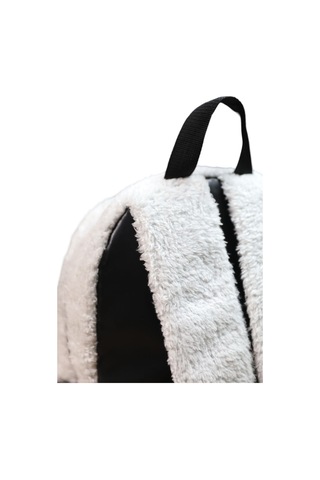 Monte Lui Mnt3637 Peluş Sırt Çantası Beyaz Çok Renkli