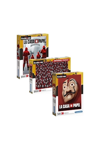 Clementoni La Casa De Papel 3lü Puzzle Seti
