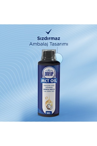 One Up Mct Oil Aromasız 500 ML