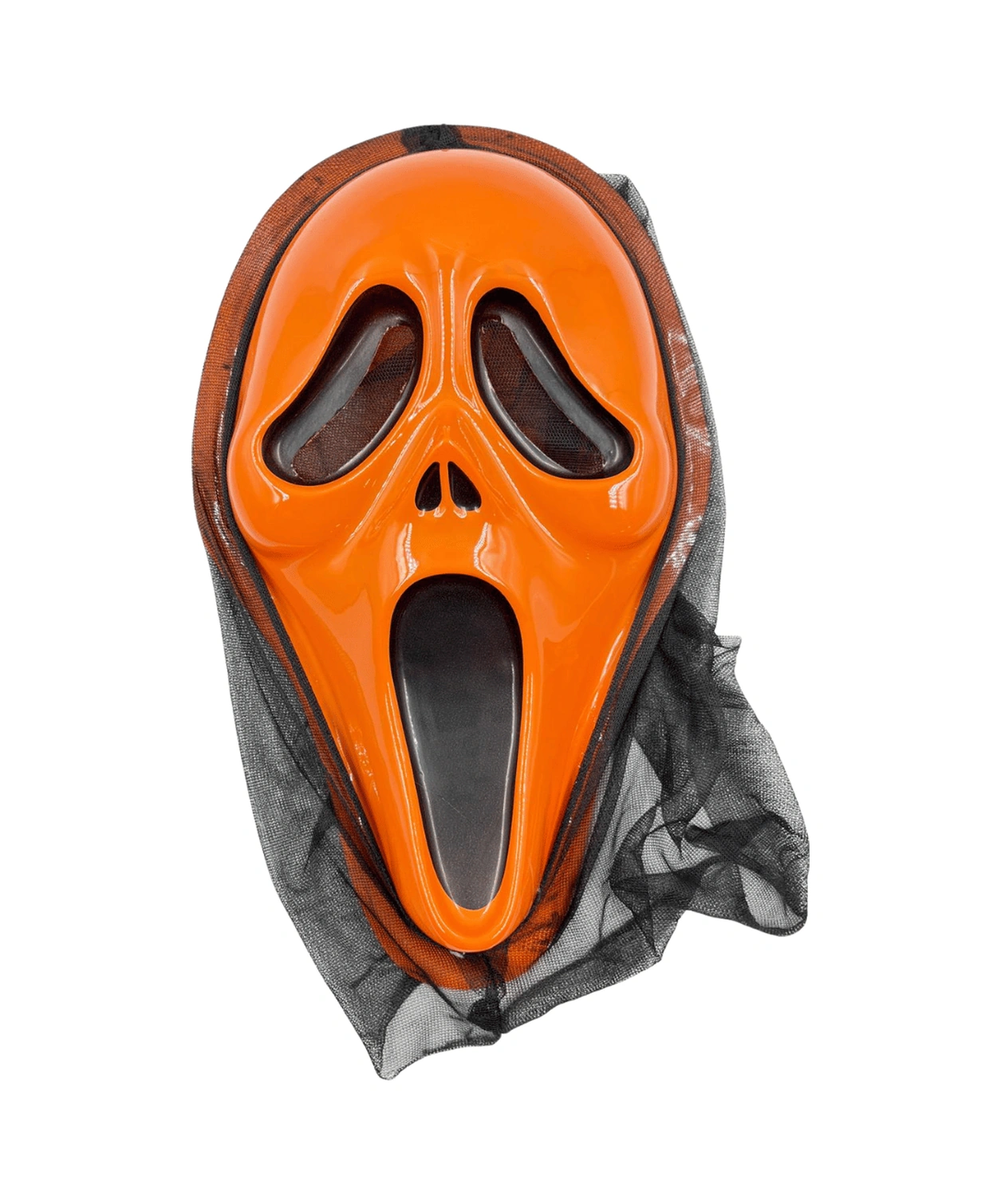 Halloween Maske Çığlık Arkası Tüllü Turuncu Diğer