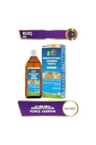 Çocuklar İçin Multivitamin Mineral Şurubu, 150 Ml