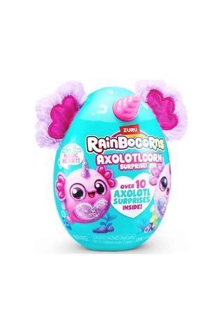 Giochi Preziosi Rainbocorns Axolotlcorn Sürpriz Peluş Rar35000 92120tq1 Pembe Mor Tekli Kulak Çok Renkli