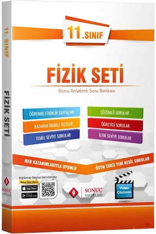 11.Sınıf Fizik Modüler Set - Sonuç Yayınları