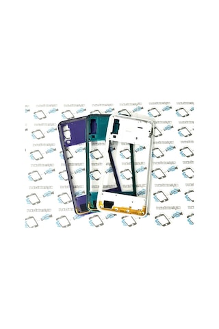 Samsung Uyumlu Galaxy A30S Kasa Arka Pil Batarya Kapağı (Yan Tuş) (233753274)
