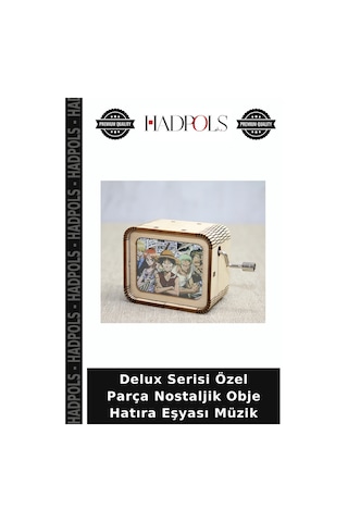 Delux Serisi Özel Parça Nostaljik Obje Hatıra Eşyası Müzik