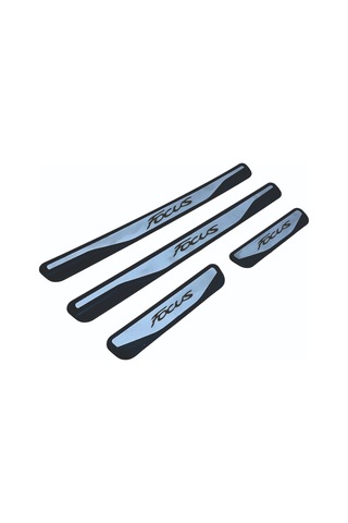 Focus 3 Kapı Eşiği 2012-2017 New Krom Kapı Eşiği 4 Parça Paslanmaz Çelik