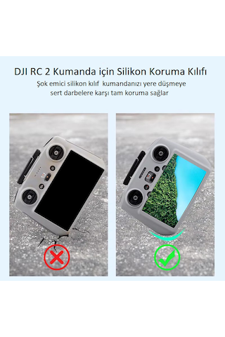 Teknoroket Djı Rc 2 Kumanda İçin Silikon Koruma Kılıf