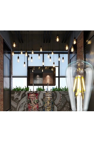 Cata Ct 4353 8w Rustik Led Ampul 3200k Günışığı E27 Duy