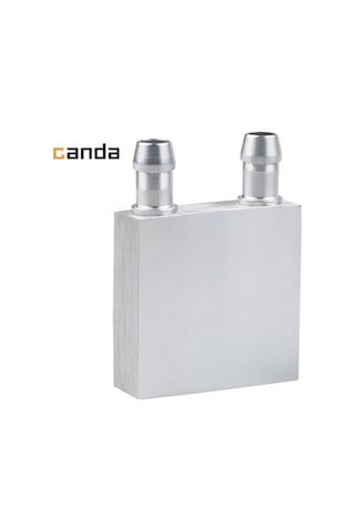 Alüminyum Sıvı Su Cpu Isıtma Soğutma Bloğu 40X40Mm