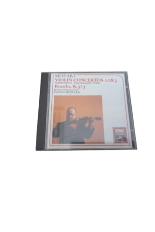Mozart Cd Vıolın Concertos 1, 2 & 3 Davıd Oıstrakh