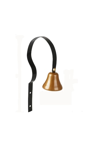 Retro Metal Duvar Saati Vintage Kapı Zili Ev Dekorasyonu B Diğer