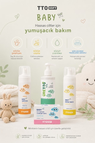 Tto 2-5 Yaş Bebek Bakım Seti