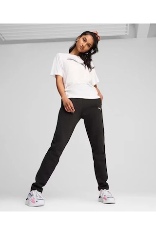 Puma Evostripe Kadın Siyah Eşofman Altı 68167201 Siyah