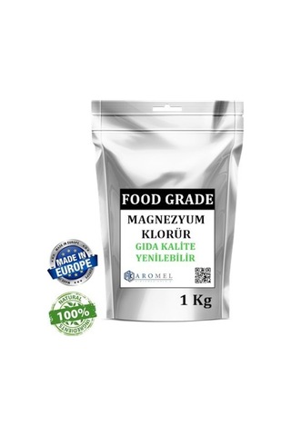 Aromel Magnezyum Klorür 1 Kg Yenilebilir Food Grade Magnezy Aromel Magnezyum Klorür 1 Kg Yenilebilir Food Grade Magnezy