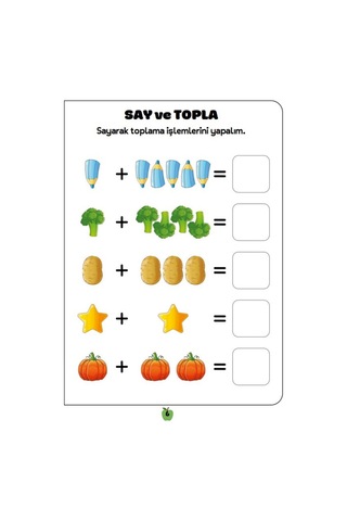 Okul Öncesi Ve Birinci Sınıflar Yaz-sil Matematik Öğren