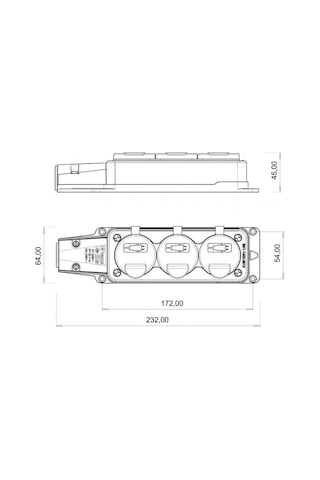 Üçlü Grup Priz BK1-1402-3613