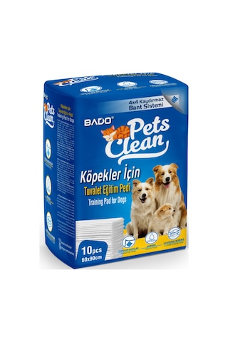 Pets Clean Tuvalet Eğitim Pedi 10 Adet 60 90cm