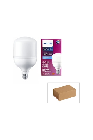 Philips Trueforce 20w Mini Torch Led Ampul - E27, 6500k Beyaz, 2050 Lümen, Kod 064158 00- 6'li Paket Diğer