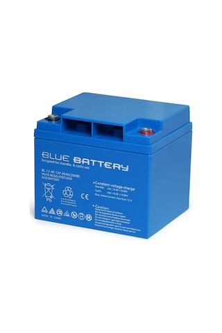 Blue Battery 12v 40 Amper Bakımsız Kuru Akü Ups Aküsü