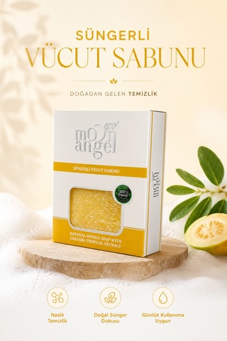 Süngerli Sabun Doğal Güzellik Tropical Extract Vücut Sabunu Tropikal