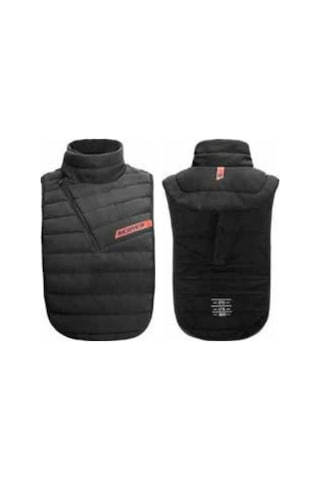 Motosiklet Boyun Rüzgar Koruma Uzun Hi-tech 600d Oxford Kumaş Motor Göğüs Yağmur Koruma Siyah