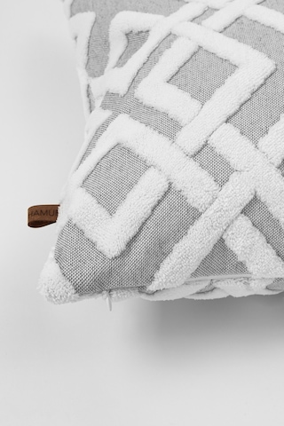 Jakarlı Kırlent 50x50 Cm Mila Gri