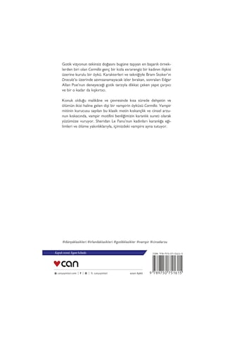 Can Yayınları - Carmilla - 9789750751615