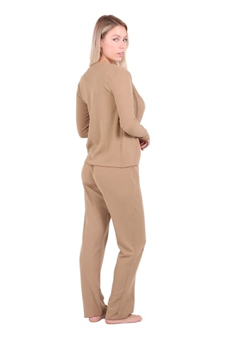 U&me Ribbed Crop 3lü Tk. Camel Um236077001 Camel