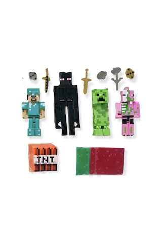 Minecraft Oyuncak Figürleri 21 Parça
