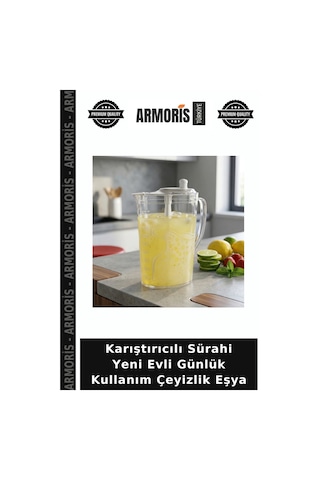 Karıştırıcılı Sürahi Yeni Evli Günlük Kullanım Çeyizlik Eşya