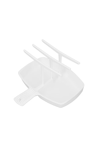 Konesam Pp Malzeme Mikrodalga Fırın Bacon Pişirici - Yağ Toplayıcı Tava İle 18 Parça, Crispy Sonuç, Yıkama Kolay Diğer