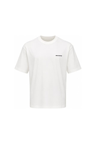 Skechers M Oversize Essential Crewneck Heavy T-shirt S2620191-3855 Erkek Tişort beyaz
