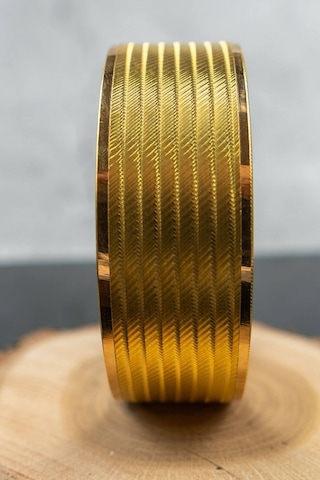 22 Ayar İşçiliksiz Trabzon Desen Bilezik 25 Gr