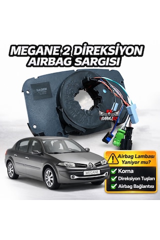Renault Megane 2 Direksiyon Airbag Sargısı 8200216465