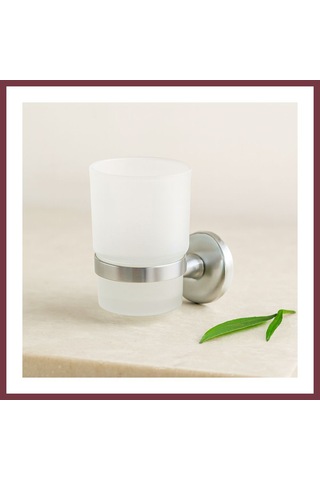 Storeşahin Plastik Bardak Diş Fırçalık Krom Askılık, Vidalı Montaj Shn0720