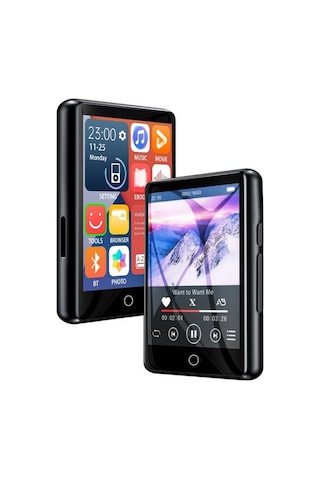 1041mp 8gb Dahili Hafızalı Dokunmatik Ekranlı Mp3 Mp4 Player Bluetooth Lu Fm Radyolu Müzik Çalar