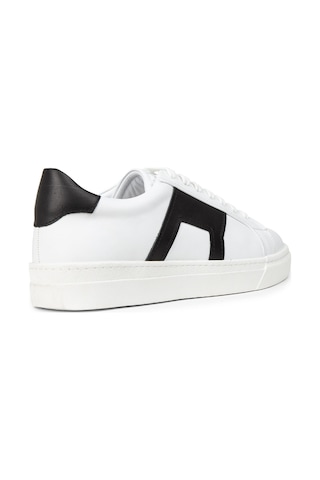 Deery Erkek Hakiki Deri Beyaz Sneaker Ayakkabı - 02002msyhc01 Beyaz