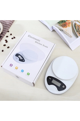 Hazneli Mutfak Terazisi Sh-136 - 5 Kg Hassas Dijital Tartı