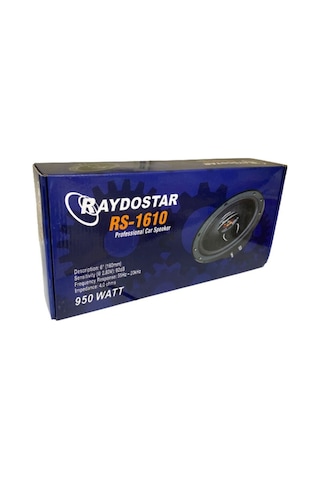 Raydostar Rs-1610 2 Adet Oto Hoparlör 16cm 950 Watt Tweeterli Ms-1610