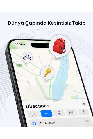 Ugreen Smart Finder Bluetooth Akıllı  Yalnızca Apple Uyumlu , 45297