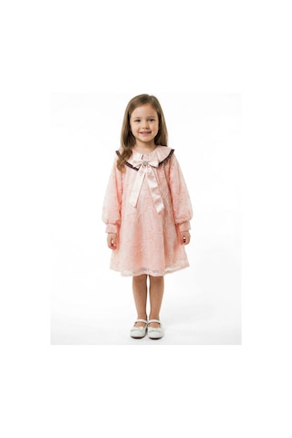 Xo Kids Kız Çocuk Elbise 1-5 Yaş 901 Pembe