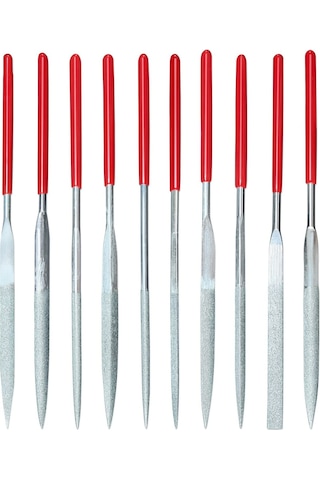 5312 Elmas Saatçi Eğe Seti 4X160 Mm 10 Parça