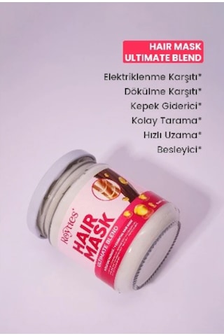 Kuru Ve Yıpranmış Saçlar Için Nemlendirici-saç Bakım Maskesi 190 Ml - Moisture Hair Mask