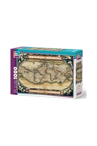 Yappuzz İlk Modern Atlas 1000 Parça Puzzle