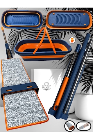 Kendinden Sıkmalı Kovalı Lüx Mop Set