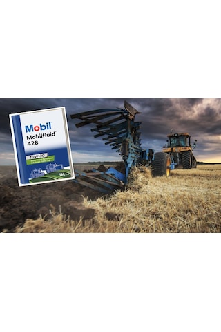 Mobil Fluid 428 10W-30 Yüksek Performanslı Çok Amaçlı Traktör Yağı Teneke 16 L