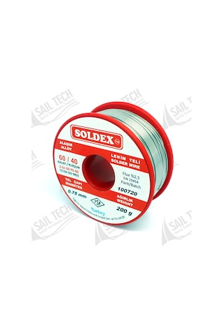 Soldex Lehim Teli 0.75Mm 200Gr Sn60 Pb40
