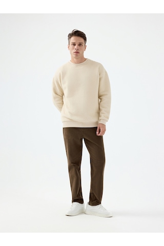 Erkek Sweat Lf2038599 Lıght Beıge