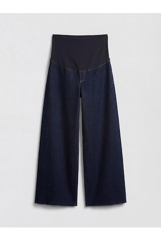 Lc Waikiki İndigo Karın Panelli Wideleg Hamile Jean Pantolon Indigo