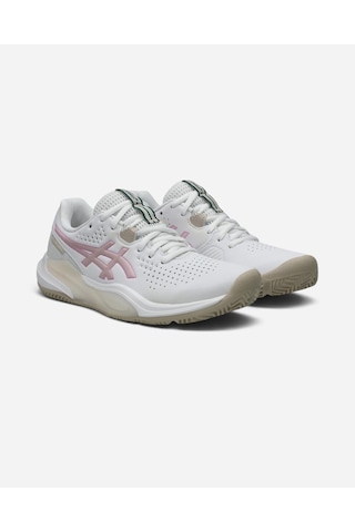 Asics Gel-challenger 15 Padel Kadın White/flash Coral Tenis Ayakkabısı 1042a296-102 Krem